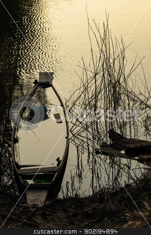 To use this stock image in your creative project, please select the size you need over to the right and click the "Add to Cart" button.
Your downloaded image will come with the Cutcaster watermark removed so don’t worry about the watermark you see on this page. river and boat stock photo, river and boat in the rustic city by sweetcrisis
