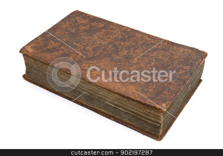 To use this stock image in your creative project, please select the size you need over to the right and click the "Add to Cart" button.
Your downloaded image will come with the Cutcaster watermark removed so don’t worry about the watermark you see on this page. Old book stock photo, Old book isolated on white background
by Ingvar Bjork