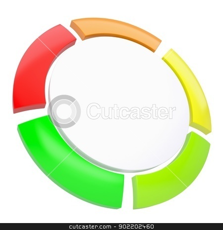 Multicolored abstract disk Multicolored abstract disk stock photo, Multicolored abstract disk. Isolated render on a white background by cherezoff