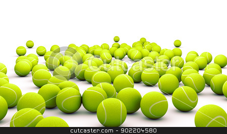 To use this stock image in your creative project, please select the size you need over to the right and click the "Add to Cart" button.
Your downloaded image will come with the Cutcaster watermark removed so don’t worry about the watermark you see on this page. tennis ball stock photo, Many tennis ball isolated on white by carloscastilla