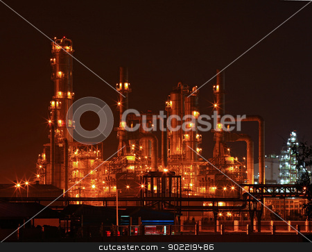 To use this stock image in your creative project, please select the size you need over to the right and click the "Add to Cart" button.
Your downloaded image will come with the Cutcaster watermark removed so don’t worry about the watermark you see on this page. petrochemical oil refinery plant stock photo, by Vichaya Kiatying-Angsulee
