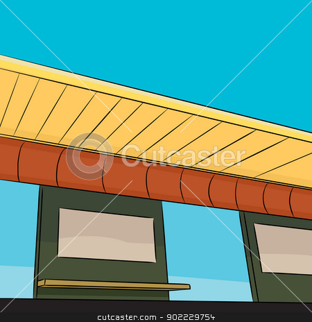 To use this stock image in your creative project, please select the size you need over to the right and click the "Add to Cart" button.
Your downloaded image will come with the Cutcaster watermark removed so don’t worry about the watermark you see on this page. Public Transit Station Platform stock vector clipart, Low angle view of rapid transit station platform by Eric Basir