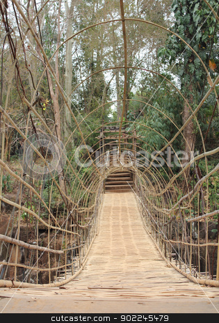 To use this stock image in your creative project, please select the size you need over to the right and click the "Add to Cart" button.
Your downloaded image will come with the Cutcaster watermark removed so don’t worry about the watermark you see on this page. Suspension bamboo bridge stock photo, Suspension bamboo bridge at water fall in Paksong City, Laos by Suphatthra China