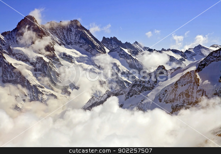 To use this stock image in your creative project, please select the size you need over to the right and click the "Add to Cart" button.
Your downloaded image will come with the Cutcaster watermark removed so don’t worry about the watermark you see on this page. Jungfraujoch Swiss alps stock photo, Mist at Jungfraujoch, part of Swiss Alps at Switzerland. Great Aletsch Glacier is one of the World Heritage by UNSECO by Vichaya Kiatying-Angsulee