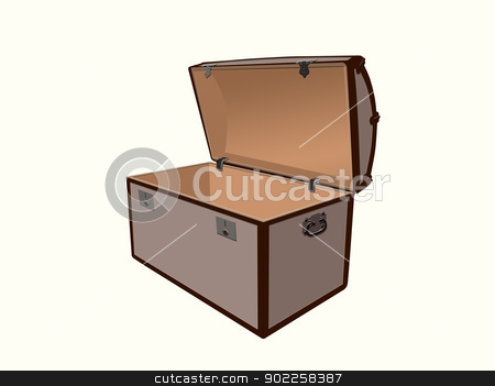 To use this stock image in your creative project, please select the size you need over to the right and click the "Add to Cart" button.
Your downloaded image will come with the Cutcaster watermark removed so don’t worry about the watermark you see on this page. Treasure box stock photo, Generic ilustration of a treasure box, open and empty on a white background. by Sinisa Botas