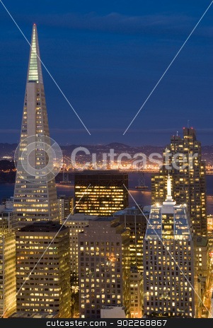 To use this stock image in your creative project, please select the size you need over to the right and click the "Add to Cart" button.
Your downloaded image will come with the Cutcaster watermark removed so don’t worry about the watermark you see on this page. san francisco at night stock photo, buildings of downtown san francisco downtown at night by Stephen Gibson