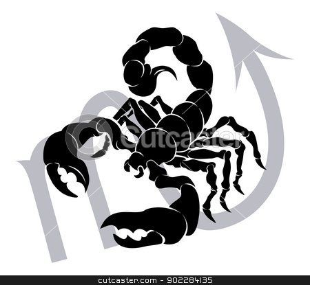 To use this stock image in your creative project, please select the size you need over to the right and click the "Add to Cart" button.
Your downloaded image will come with the Cutcaster watermark removed so don’t worry about the watermark you see on this page. Scorpio zodiac horoscope astrology sign stock vector clipart, Illustration of Scorpio the scorpion zodiac horoscope astrology sign by Christos Georghiou