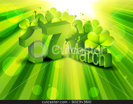 To use this stock image in your creative project, please select the size you need over to the right and click the "Add to Cart" button.
Your downloaded image will come with the Cutcaster watermark removed so don’t worry about the watermark you see on this page. saint patrick's day stock vector clipart, vector 17th of march saint patrick's day design illustration by pinnacleanimates