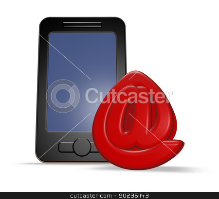 To use this stock image in your creative project, please select the size you need over to the right and click the "Add to Cart" button.
Your downloaded image will come with the Cutcaster watermark removed so don’t worry about the watermark you see on this page. email smartphone stock photo, smartphone and email symbol on white background - 3d illustration by J?