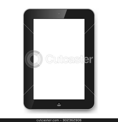 To use this stock image in your creative project, please select the size you need over to the right and click the "Add to Cart" button.
Your downloaded image will come with the Cutcaster watermark removed so don’t worry about the watermark you see on this page. Gadget stock photo, Realistic tablet PC with blank screen. Illustration on white by dvarg