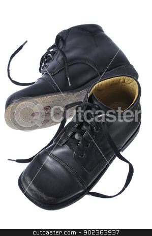 To use this stock image in your creative project, please select the size you need over to the right and click the "Add to Cart" button.
Your downloaded image will come with the Cutcaster watermark removed so don’t worry about the watermark you see on this page. Orthopedic shoes stock photo, Child's black custom orthopedic dress shoes isolated on white by Chad Zuber