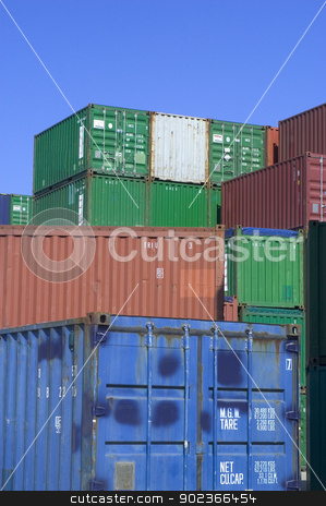 To use this stock image in your creative project, please select the size you need over to the right and click the "Add to Cart" button.
Your downloaded image will come with the Cutcaster watermark removed so don’t worry about the watermark you see on this page. containers at the port for shipment stock photo, containers at the port for shipment by Paire
