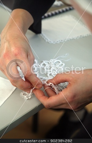 To use this stock image in your creative project, please select the size you need over to the right and click the "Add to Cart" button.
Your downloaded image will come with the Cutcaster watermark removed so don’t worry about the watermark you see on this page. Process of lace-making stock photo, Process of lace-making by Zvonimir Atletic