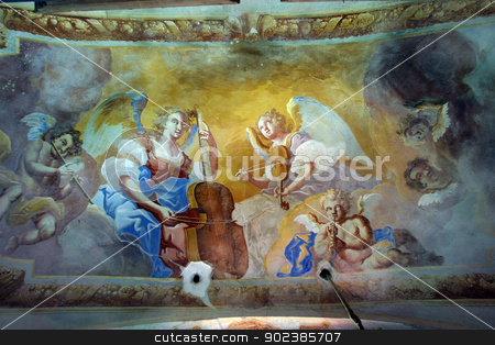 To use this stock image in your creative project, please select the size you need over to the right and click the "Add to Cart" button.
Your downloaded image will come with the Cutcaster watermark removed so don’t worry about the watermark you see on this page. Saint Cecilia stock photo, Saint Cecilia by Zvonimir Atletic