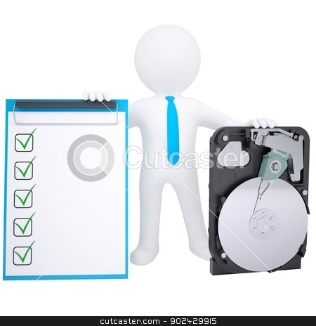 To use this stock image in your creative project, please select the size you need over to the right and click the "Add to Cart" button.
Your downloaded image will come with the Cutcaster watermark removed so don’t worry about the watermark you see on this page. 3d white man holding a hard drive stock photo, 3d white man holding a hard drive. Isolated render on a white background by cherezoff