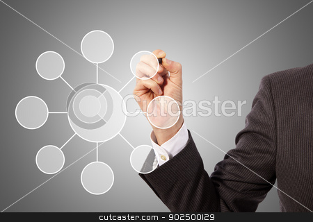 To use this stock image in your creative project, please select the size you need over to the right and click the "Add to Cart" button.
Your downloaded image will come with the Cutcaster watermark removed so don’t worry about the watermark you see on this page. drawing social network structure stock photo, Male hand drawing social network structure, grey background by matteo bragaglio