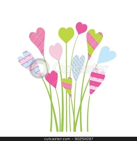 To use this stock image in your creative project, please select the size you need over to the right and click the "Add to Cart" button.
Your downloaded image will come with the Cutcaster watermark removed so don’t worry about the watermark you see on this page. Valentine`s card with flowers and hearts stock photo, Bright valentine`s card with flowers and hearts by Maria Cherevan