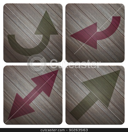 To use this stock image in your creative project, please select the size you need over to the right and click the "Add to Cart" button.
Your downloaded image will come with the Cutcaster watermark removed so don’t worry about the watermark you see on this page. wood arrows stock vector clipart, new collection of wooden buttons with arrows can use like modern symbols by metrue