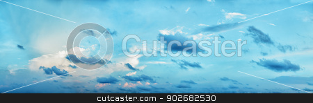 To use this stock image in your creative project, please select the size you need over to the right and click the "Add to Cart" button.
Your downloaded image will come with the Cutcaster watermark removed so don’t worry about the watermark you see on this page. Panoramic composition - beautiful cloudy day sky stock photo, Panoramic high resolution composition - beautiful cloudy day sky by Alexey Romanov