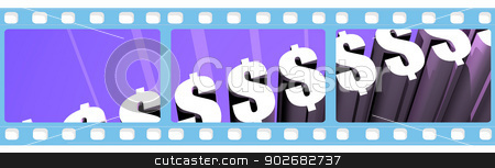 To use this stock image in your creative project, please select the size you need over to the right and click the "Add to Cart" button.
Your downloaded image will come with the Cutcaster watermark removed so don’t worry about the watermark you see on this page. Business success stock photo, Close up of 35mm Film frames for background by Janaka Dharmasena