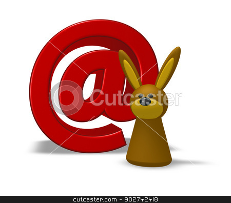 To use this stock image in your creative project, please select the size you need over to the right and click the "Add to Cart" button.
Your downloaded image will come with the Cutcaster watermark removed so don’t worry about the watermark you see on this page. easter email stock photo, email symbol and easter bunny on white background - 3d illustration by J?