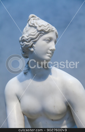 To use this stock image in your creative project, please select the size you need over to the right and click the "Add to Cart" button.
Your downloaded image will come with the Cutcaster watermark removed so don’t worry about the watermark you see on this page. Venus stock photo, Sensual pose for this neoclassical copy of Venus by Perseomedusa