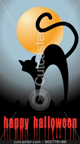To use this stock image in your creative project, please select the size you need over to the right and click the "Add to Cart" button.
Your downloaded image will come with the Cutcaster watermark removed so don’t worry about the watermark you see on this page. halloween background with full orange moon and black cat stock vector clipart, halloween background with full orange moon and black cat - vector illustration by ojal_2