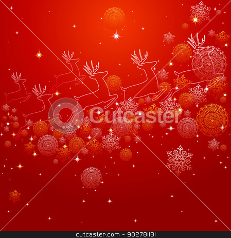 To use this stock image in your creative project, please select the size you need over to the right and click the "Add to Cart" button.
Your downloaded image will come with the Cutcaster watermark removed so don’t worry about the watermark you see on this page. Merry Christmas reindeer shape and snowflakes composition EPS10 stock vector clipart, Merry Christmas red composition made with reindeer shapes, snowflakes and winter elements. EPS10 vector file organized in layers for easy editing. by Cienpies Design