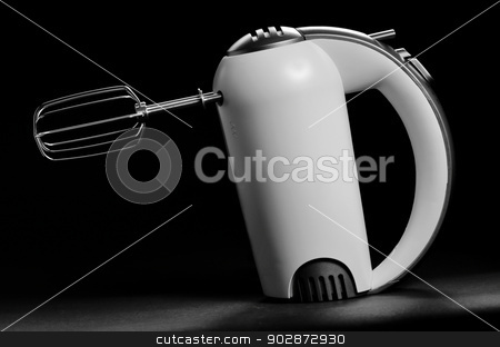 To use this stock image in your creative project, please select the size you need over to the right and click the "Add to Cart" button.
Your downloaded image will come with the Cutcaster watermark removed so don’t worry about the watermark you see on this page. electric mixer isolated on black stock photo, electric mixer isolated on background black by Iordache Magdalena