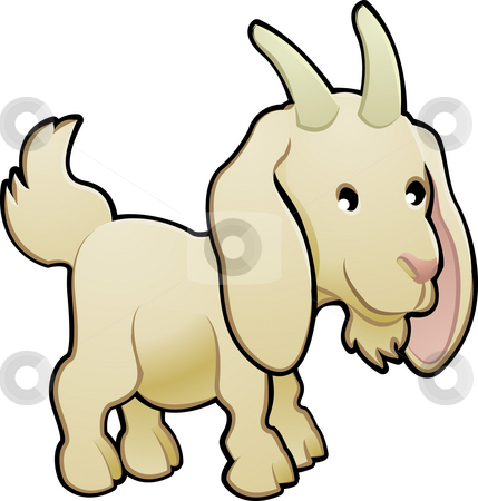 To use this stock image in your creative project, please select the size you need over to the right and click the "Add to Cart" button.
Your downloaded image will come with the Cutcaster watermark removed so don’t worry about the watermark you see on this page. Goat stock photo, A cute goat farm animal vector illustration by Christos Georghiou