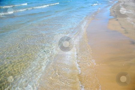 To use this stock image in your creative project, please select the size you need over to the right and click the "Add to Cart" button.
Your downloaded image will come with the Cutcaster watermark removed so don’t worry about the watermark you see on this page. Beach wave sand stock photo, Waves on sandy beach closeup by Elena Elisseeva