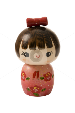 Kokeshi doll Kokeshi doll stock photo, Handmade, wooden, kokeshi doll made in japan by Claudia Van Dijk