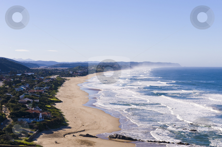 The beautiful beach of Wilderness The beautiful beach of Wilderness stock photo, The beautiful long sandy beach of the South African town called Wilderness. by Nicolaas Traut