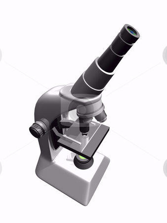 To use this stock image in your creative project, please select the size you need over to the right and click the "Add to Cart" button.
Your downloaded image will come with the Cutcaster watermark removed so don’t worry about the watermark you see on this page. Microscope stock photo, 3D Microscope on white background by John Teeter