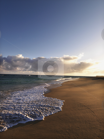 Coastal Maui Hawaii Coastal Maui Hawaii stock photo, The beach at dusk in Maui, Hawaii. by Iofoto Images