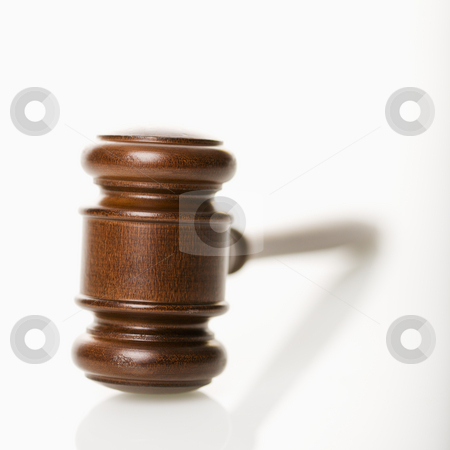 Gavel. Gavel. stock photo, Selective focus of wooden gavel. by Iofoto Images