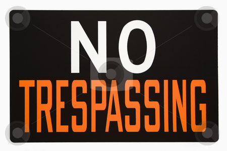 To use this stock image in your creative project, please select the size you need over to the right and click the "Add to Cart" button.
Your downloaded image will come with the Cutcaster watermark removed so don’t worry about the watermark you see on this page. No trespassing sign. stock photo, No trespassing sign. by Iofoto Images