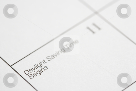To use this stock image in your creative project, please select the size you need over to the right and click the "Add to Cart" button.
Your downloaded image will come with the Cutcaster watermark removed so don’t worry about the watermark you see on this page. Daylight Saving Time. stock photo, Close up of calendar displaying Daylight Savings Time. by Iofoto Images