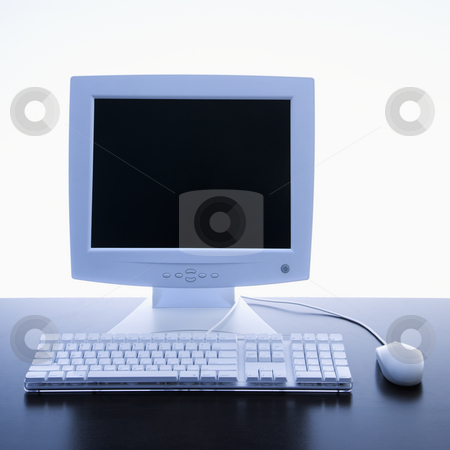 To use this stock image in your creative project, please select the size you need over to the right and click the "Add to Cart" button.
Your downloaded image will come with the Cutcaster watermark removed so don’t worry about the watermark you see on this page. Computer hardware. stock photo, Still life of computer monitor, keyboard and mouse. by Iofoto Images