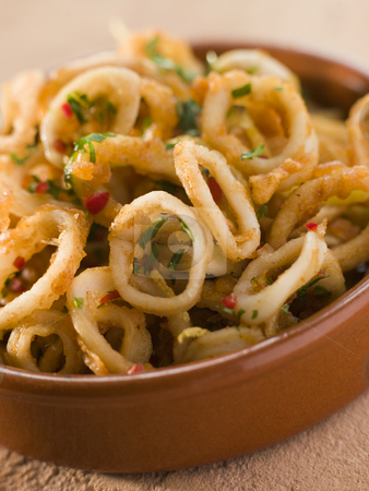 Calameres Frito- Deep Fried Squid Rings Calameres Frito- Deep Fried Squid Rings stock photo, by Monkey Business Images