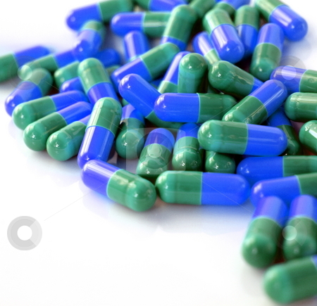 Capsules stock photo