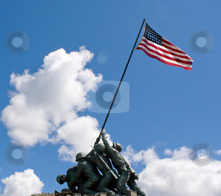 To use this stock image in your creative project, please select the size you need over to the right and click the "Add to Cart" button.
Your downloaded image will come with the Cutcaster watermark removed so don’t worry about the watermark you see on this page. Iwo Jima Memorial Statue stock photo, Detail of the Iwo Jima Memorial Statue located in New Britain, Connecticut. by Todd Arena