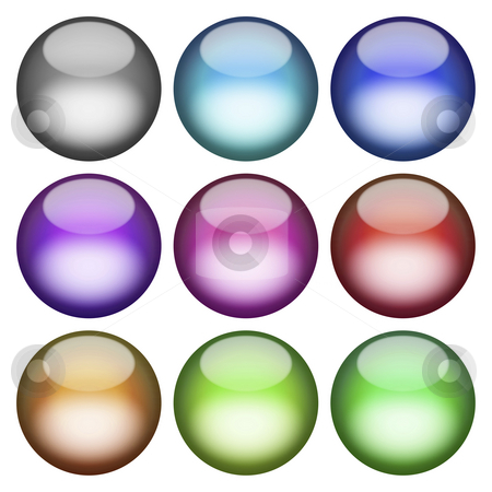 To use this stock image in your creative project, please select the size you need over to the right and click the "Add to Cart" button.
Your downloaded image will come with the Cutcaster watermark removed so don’t worry about the watermark you see on this page. 3D Buttons Pack stock photo, A collection of pastel colored 3d spheres that will work great as buttons or icons. by Todd Arena