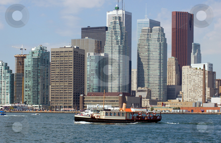 Toronto Toronto stock photo, Toronto skyline from Ontario lake by Pavel Cheiko