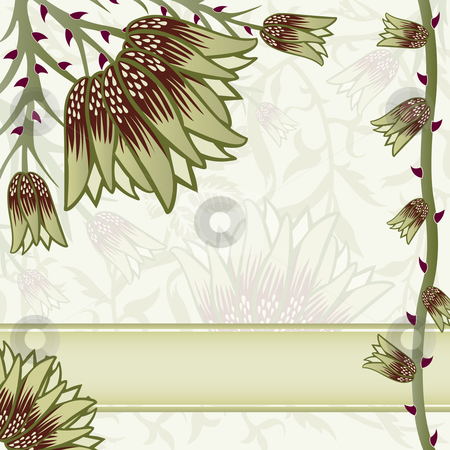 To use this stock image in your creative project, please select the size you need over to the right and click the "Add to Cart" button.
Your downloaded image will come with the Cutcaster watermark removed so don’t worry about the watermark you see on this page. Ornate floral background stock vector clipart, Ornate floral background with space for text by Adrian Sawvel