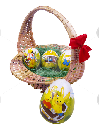 To use this stock image in your creative project, please select the size you need over to the right and click the "Add to Cart" button.
Your downloaded image will come with the Cutcaster watermark removed so don’t worry about the watermark you see on this page. Easter basket stock photo, Basket with easter eggs by Torsten Lorenz