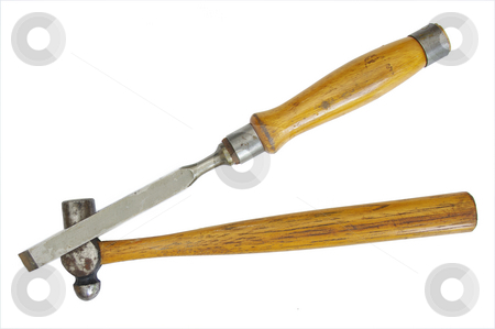 hammer and chisel