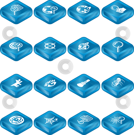 Web Search Icon Series Set Web Search Icon Series Set stock vector clipart, Web Search Icons Series Set. A series of web search icons set. by Christos Georghiou