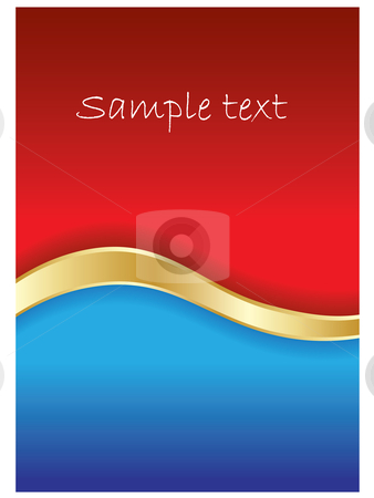 Red Red stock vector clipart, by Mihaly Pal Fazakas