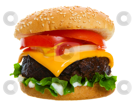 To use this stock image in your creative project, please select the size you need over to the right and click the "Add to Cart" button.
Your downloaded image will come with the Cutcaster watermark removed so don’t worry about the watermark you see on this page. Juicy burger stock photo, Big and Juicy cheese burger on a white background by Steve Mcsweeny